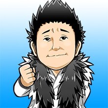 「セガNET麻雀 MJ」のキャラクターになった東京ダイナマイト松田。