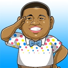 「セガNET麻雀 MJ」のキャラクターになったマテンロウ・アントニー。