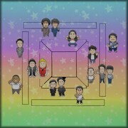 よしもと芸人仕様の卓背景。