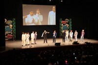 エンディングには10月から再スタートする「音楽爆弾」（テレビ大阪）の野性爆弾らが乱入。