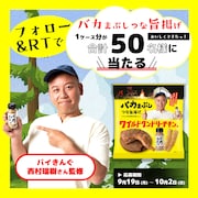 「バカまぶし つな旨揚げ ワイルドタンドリーチキン風味」キャンペーンのイメージ。