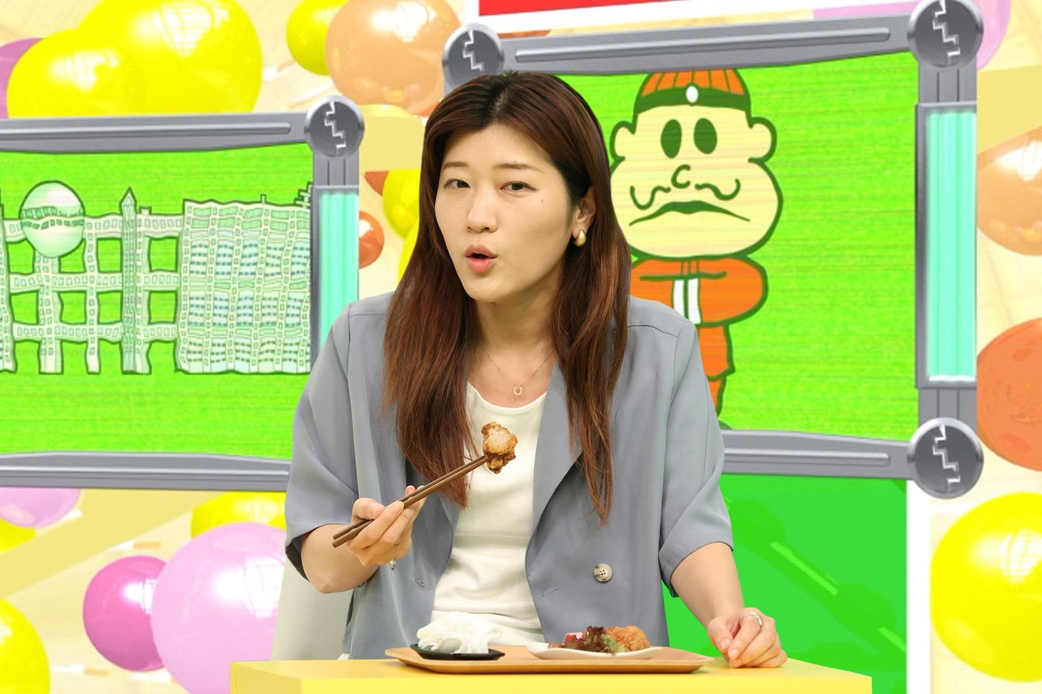 ヒコロヒー (c)フジテレビ