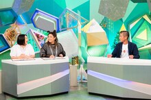 左から、海原やすよ ともこ、笑い飯・哲夫。(c)ABCテレビ