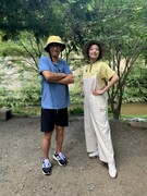 アンタッチャブル柴田と宇賀なつみ。(c)フジテレビ