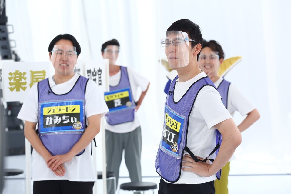 「千原ジュニアの座王 チャンピオン大会40分SP」のワンシーン。(c)カンテレ
