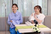 左から朝日奈央、須田亜香里。(c)カンテレ