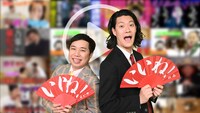 「いいね！偉人のサムネイル」MCの霜降り明星。(c)中京テレビ