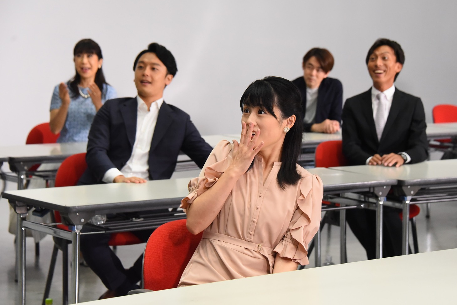 「カンニング竹山＆ぺこぱ＆カンテレアナ総出演！ 社会のために体を張ってご奉仕SP」より。(c)カンテレ