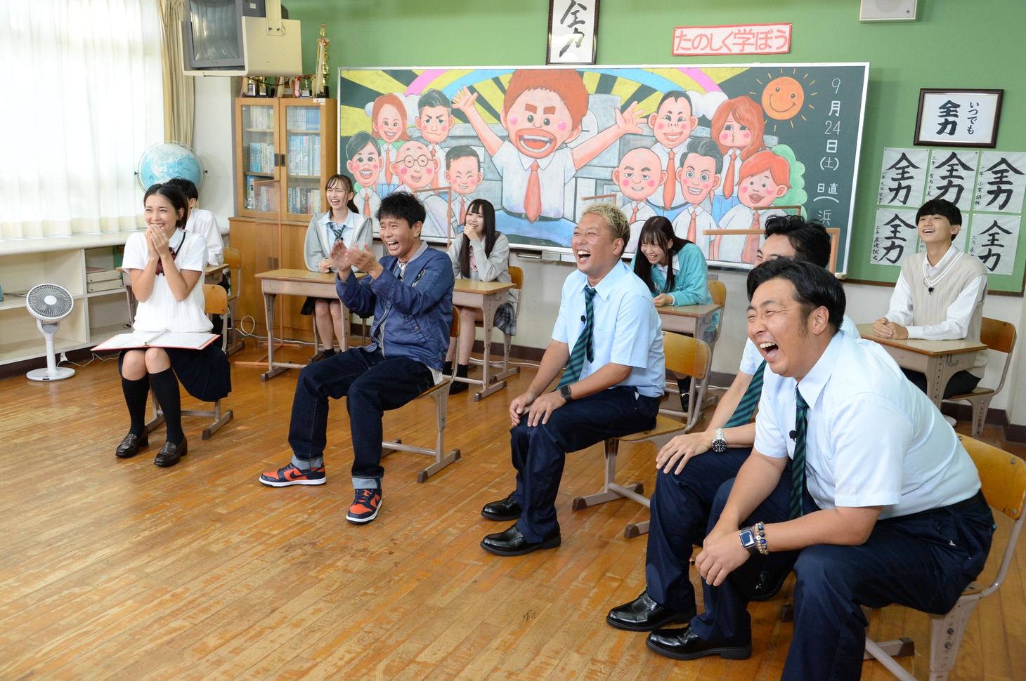 「ヒロド歩美のレジェンドに会いたい 浜田雅功 初めての告白90分！」のワンシーン。(c)ABCテレビ