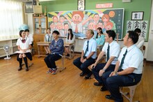 「ヒロド歩美のレジェンドに会いたい 浜田雅功 初めての告白90分！」のワンシーン。(c)ABCテレビ