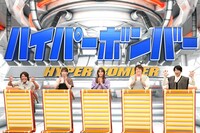 「日本代表女子チーム」の（左から）ネプチューン堀内、吉田沙保里、田中理恵、杉本美香、松本薫。(c)フジテレビ