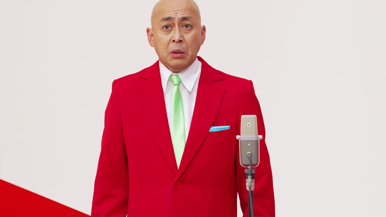 「日清ヨーク 毎日のむ血圧ケアヨーグルト『血圧にやさしい漫才』編」より。