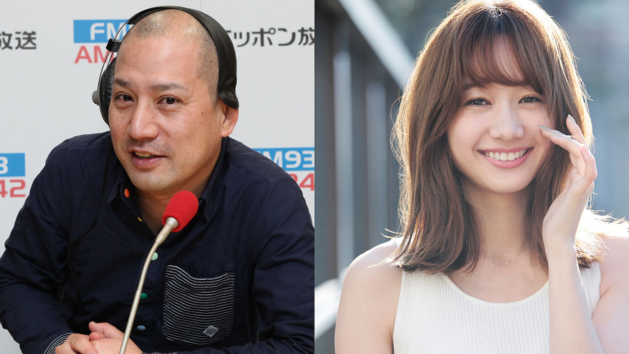 春風亭一之輔（左）と高田秋（右）。