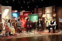 左から、3時のヒロイン福田、ぺこぱ、佐久間宣行、伊集院光。(c)テレビ朝日