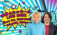 「永野とミッキーのLIVE BUZZ」キービジュアル。