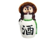 「大きくなっちゃっタヌキ」お酒が大きくなっちゃったver.