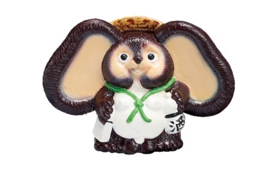 「大きくなっちゃっタヌキ」耳が大きくなっちゃったver.