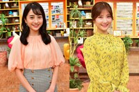 左から、日比麻音子アナ、野村彩也子アナ。(c)TBS