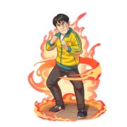 ドラスマ内キャラクターとなったランジャタイ国崎。