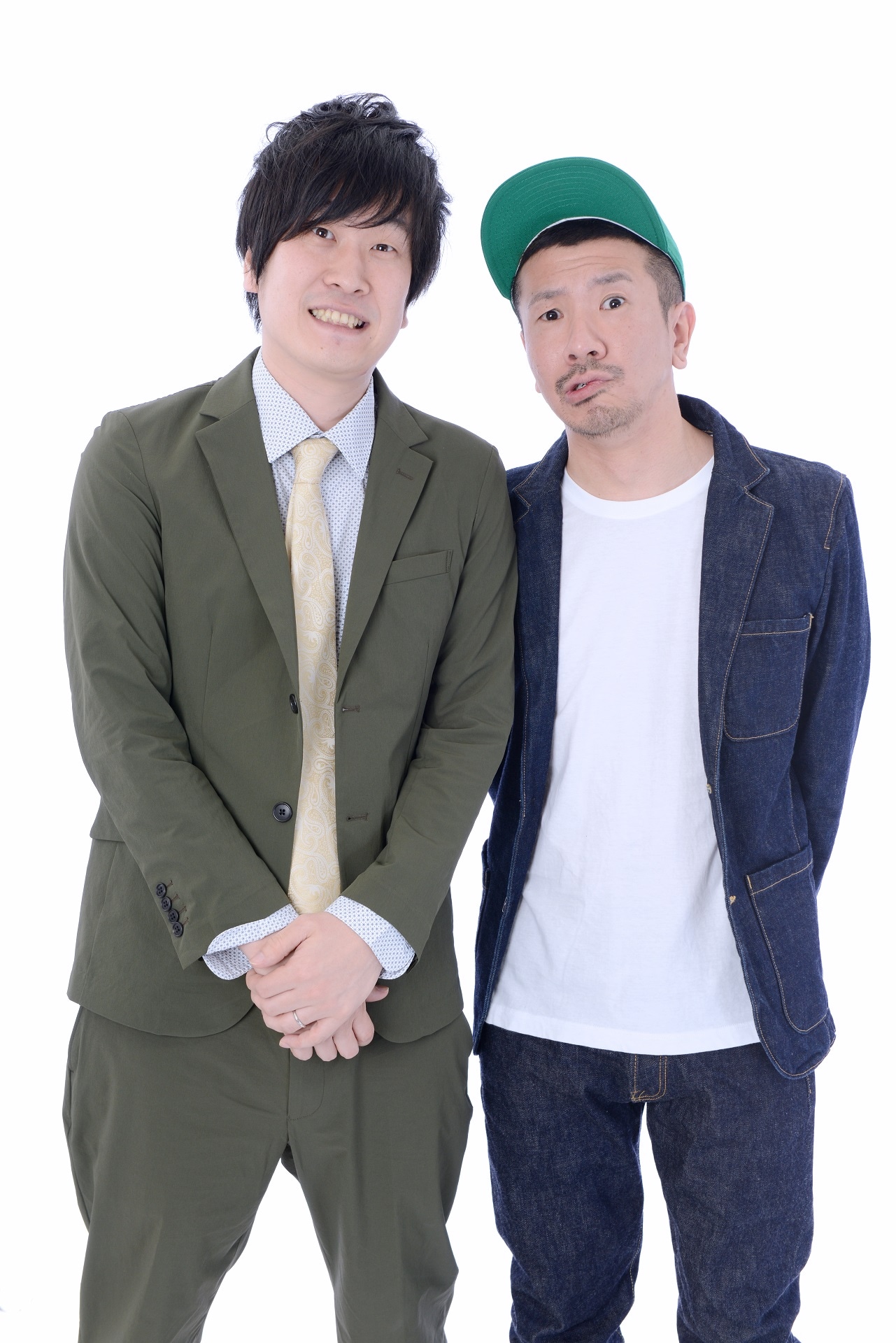 笑撃戦隊。左から野村辰二、柴田アイスピック（現・ばし太）。