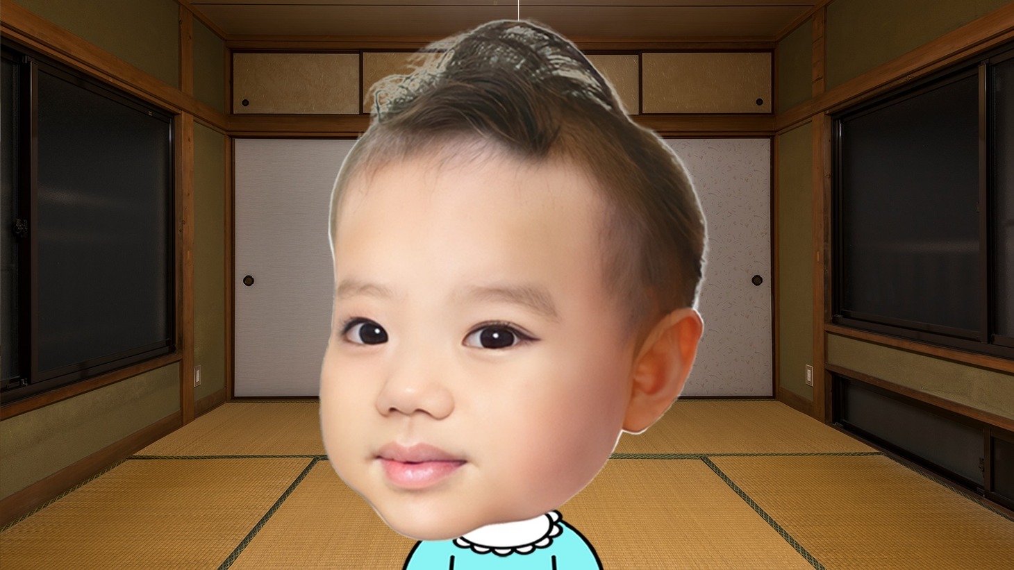 バーチャル子供 (c)日本テレビ