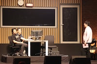 清水久嗣アナが実況で参加した「野田ゲーWORLD」コーナーのワンシーン。