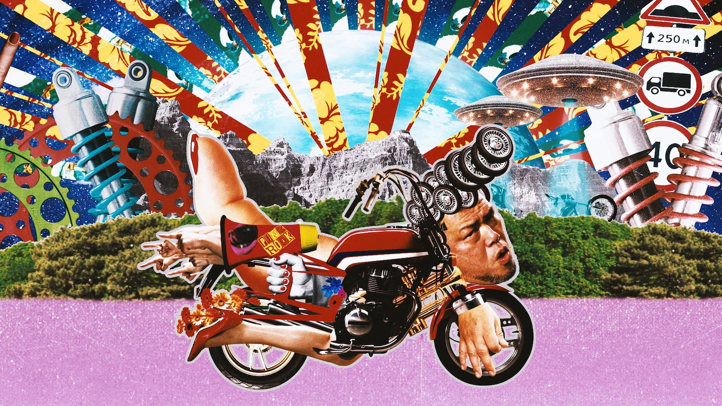 CM「BDSバイクセンサー バイク人間」編より。