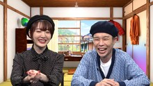 「岩井＆花澤 まんが未知」に出演する（左から）花澤香菜、ハライチ岩井。(c)テレビ朝日
