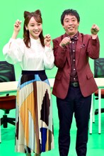 （左から）森千晴、さらば青春の光・森田。