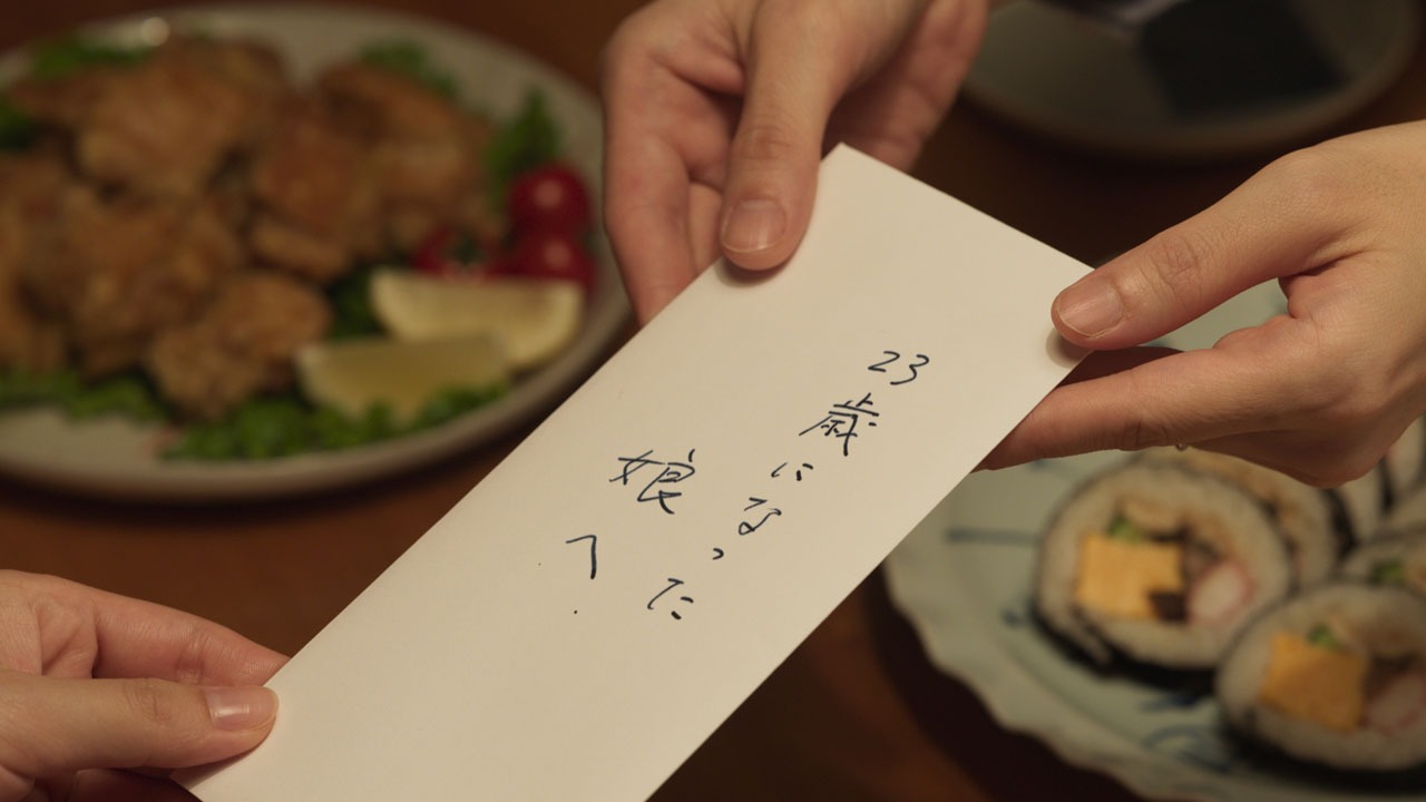 日本生命の新テレビCM「あなたがくれた人生」編より。