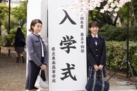 「あなたがくれた人生」編の撮影中の様子。