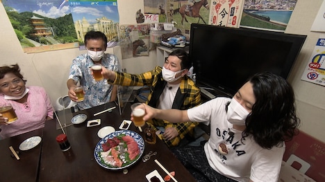 霜降り明星のロケのワンシーン。(c)ABCテレビ