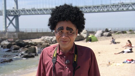 シャンプーハット恋さん扮するトゥギャ山先生。(c)ABCテレビ