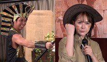 左から、ニューヨーク屋敷、村重杏奈。(c)テレビ朝日