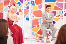 左から、ダイアン津田、石原良純。(c)フジテレビ