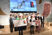 「47（よんなな）ご当地ラテ決定戦」決勝戦の様子。