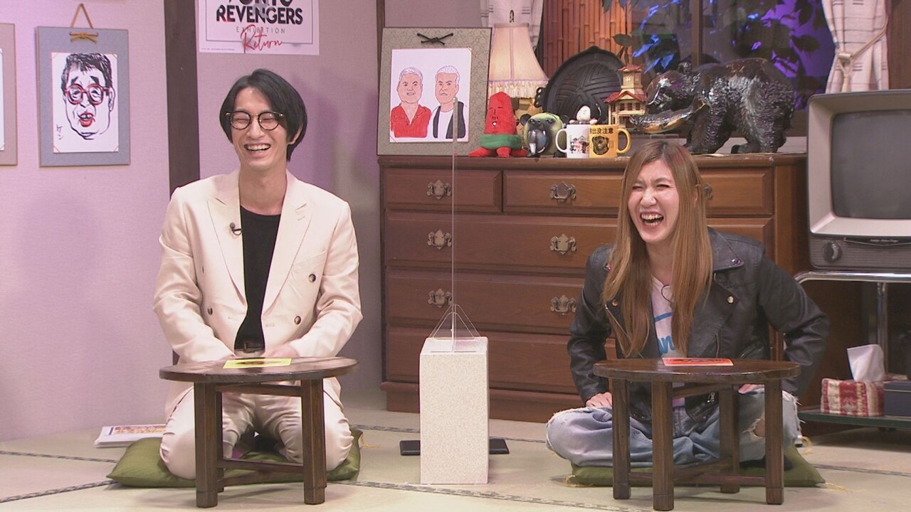 「ジンギス談！」にゲスト出演する納言。(c)HBC