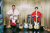 野性爆弾くっきー！（左）とハマ・オカモト（右）。