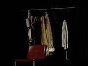 ステージに置かれていたヤジマリー。の衣装。