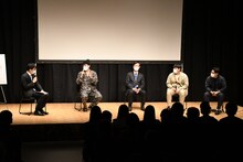 「バッドボーイズ佐田正樹 “保護司になる”」の舞台挨拶の様子。