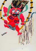 作品集「なぐりがき」より。