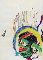 作品集「なぐりがき」より。