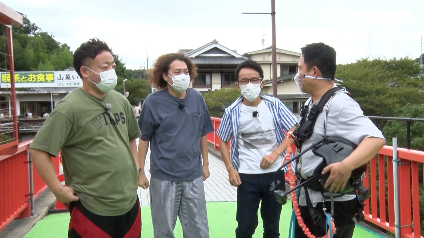ダイアンのロケの様子。(c)ABCテレビ