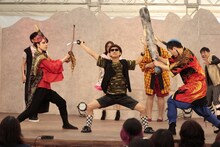 NON STYLE石田脚本の「ももたろう」より。