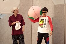 NON STYLE石田脚本の「ももたろう」より。