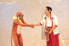 NON STYLE石田脚本の「ももたろう」より。