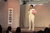 「楽市楽座寄席」より。NON STYLE石田。