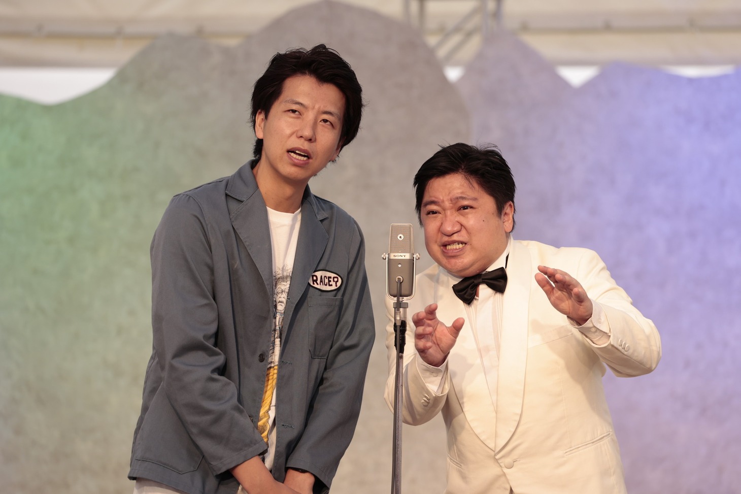 「楽市楽座寄席」より。ニッポンの社長。