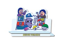 ネゴシックスがイラストを手がけた「千鳥の大漫才2022」オリジナルアクリルスマホスタンド。