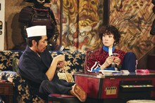 しずるKAƵMAと市川実日子。(c)テレビ朝日